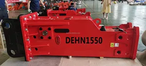 DEHN1550 Construction Equipment Hydraulic Breaker Alloy Steel Reliable Equipment Easy Maintenance