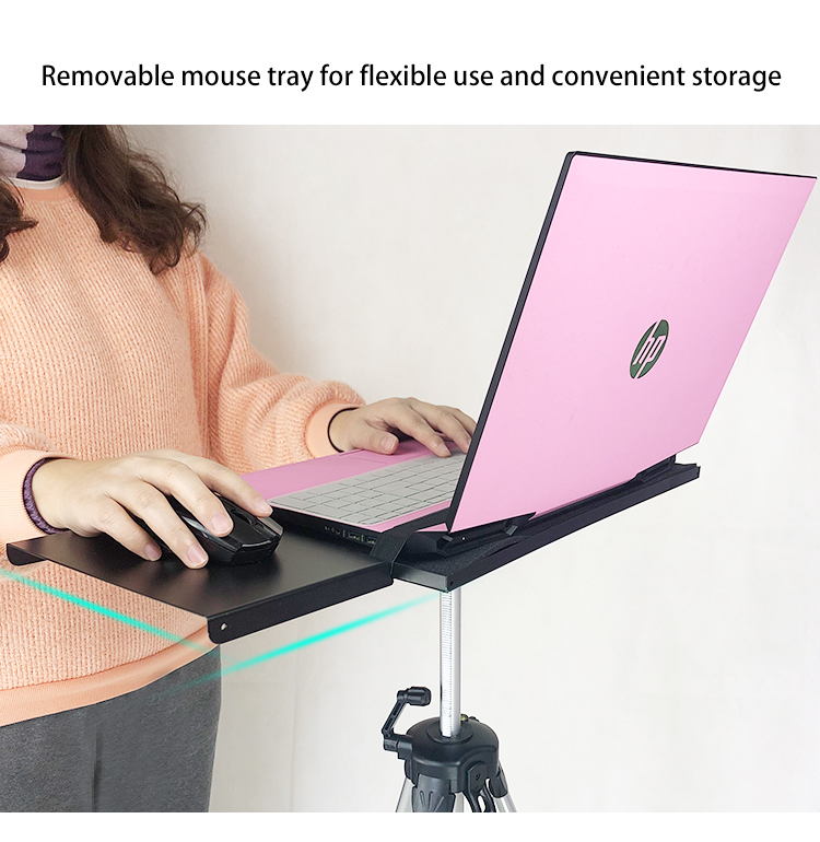 Universal Portable Easy rotation Foldable Outdoor Aluminum Projector Camera Equipment Live Bracket Holder Tripod Stand