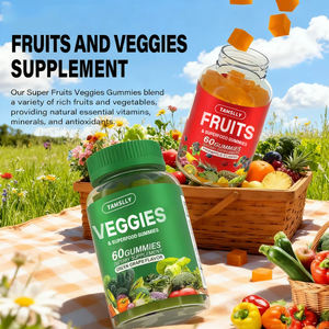 Gomitas de Superalimentos Vegetales OEM para Adultos - Alimento Saludable de Grado Alimenticio, Sabor Personalizado, Bienestar General, Suplemento de Vitaminas y Minerales para Recién Nacidos - Product Image 3