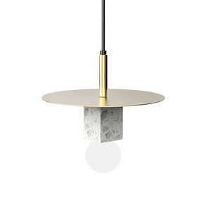 Lámpara Colgante de Mármol Minimalista Nórdica Posmoderna, Arte Creativo Único para Restaurante, Pasillo, Dormitorio, Lateral o Bar - Product Image 2