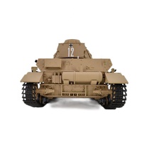HengLong 3858 1/16 PanzerKampfwagen IV F1 bataille 2.4G militaire RC réservoir fumée son Radio télécommande métal matériel batterie