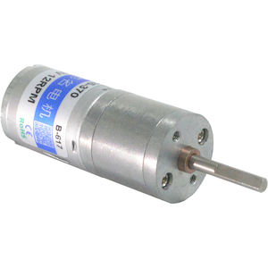 Aismartlink JGA25-370 6V/12V/24V Micro DC Reduction Motor Geräuscharmer Motor mit niedriger Drehzahl 25mm Durchmesser Getriebe motor Lange Welle - Product Image 2