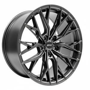 Rines de Aluminio Forjado Estilo Racing Moderno en Gris Mate con Borde Pulido de 19-21 Pulgadas - Product Image 2