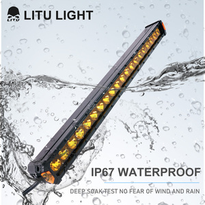 Combiné faisceau 12v 24v tout-terrain 4x4 led barre lumineuse IP68 étanche simple rangée led conduite barre lumineuse pour camion tracteur bateau <span class=keywords><strong>suv</strong></span> - Product Image 3