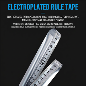 B-Te <b>Tape</b> <b>Measure</b> 10M 25Mm Steel Blade Push Button Lock Automatic Return Metric Measuring Tool - Product Image 4