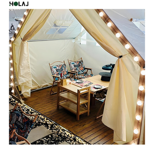 Mạnh mẽ khung mùa đông cắm trại lều với dây kéo-kèm theo Bạt PVC ấm áp lẩu nơi trú ẩn cho nhà hàng sử dụng - Product Image 5