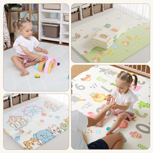 Tappetino Pieghevole in Schiuma XPE per Bambini, Tappeto da Gioco per Gattonare, Tappetino Educativo Impermeabile per Bambini, Schiuma Spessa - Product Image 4