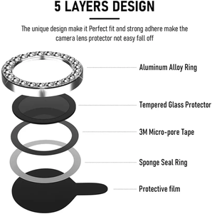 Diamond Full <span class=keywords><strong>Cover</strong></span> telefono in vetro temperato protezione dello schermo dell'obiettivo della <span class=keywords><strong>fotocamera</strong></span> di alta qualità per <span class=keywords><strong>Iphone</strong></span> 14 11 12 <span class=keywords><strong>13</strong></span> <span class=keywords><strong>Pro</strong></span> Max plus - Product Image 2