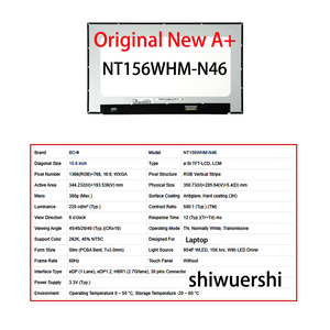 Shiwuershi 15.6นิ้ว EDP 30พิน TFT แล็ปท็อปบางเฉียบหน้าจอ LCD NV156FHM E32 N30 N44 N4T N42 <span class=keywords><strong>N50</strong></span> N49 N45 - Product Image 4