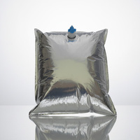 Aangepaste BIB-zak 5kg aluminiumfoliezak voor verpakking van vloeibare koffie, sap, wijn, vloeistofzak, aseptische zak