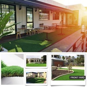 <span class=keywords><strong>Gazon</strong></span> <span class=keywords><strong>synthétique</strong></span> PE ignifuge facile à <span class=keywords><strong>nettoyer</strong></span>, directement de l'usine, pour sols sportifs commerciaux, intérieur/extérieur, <span class=keywords><strong>gazon</strong></span> doux et imperméable - Product Image 6