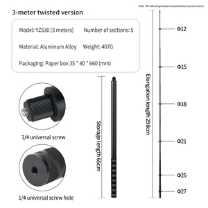 Insta360 Gốc 300Cm Vô Hình Ảnh Tự Sướng Thanh Thể Thao Hành Động Phụ Kiện Máy Ảnh Cho X4 X3 Go3 Ace Pro - Product Image 5