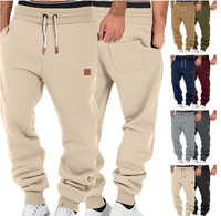 Pantalon de survêtement athlétique pour homme, coupe fuselée, décontracté et polyvalent, séchage rapide, multicolore, nouvelle collection, best-seller pour le commerce transfrontalier