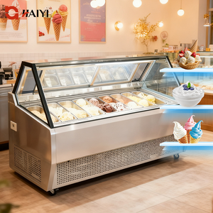 Vetrina Refrigerata da Banco per Gelati, Espositore per Gelaterie - Product Image 2