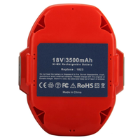 Batterie Ni-MH 3,5 Ah 18 V pour Makita PA18 1822 1823 1834 1835 192826-5 192827-3 192829-9 193159-1 193140-2 193102-0 18 V 3500 mAh