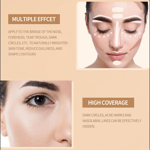 Crème anti-cernes vegan, waterproof, couvrante, mate, naturelle et biologique pour le <span class=keywords><strong>visage</strong></span>, marque privée - Product Image 4