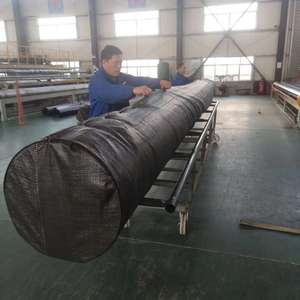 Feuille de géomembrane HDPE noire pour l'étanchéité des étangs d'élevage de crevettes - Product Image 1