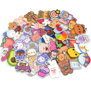 China Manufacturer Custom Promotional Gifts Acrylic Anime Hat Brooch Badge Round Lapel Pins For Clothing Decoration