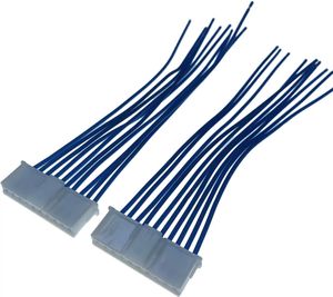Konektor Kawat-ke-Kawat JST XA <span class=keywords><strong>2</strong></span>.5mm UL3266 22AWG LSZH XARR + XAP 02-15P 300V 125 ° C Low Smoke Custom Wire Harness - Product Image 1