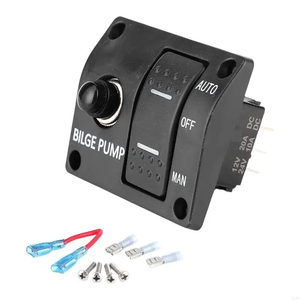 SFSP-<span class=keywords><strong>015</strong></span>-02 Bilgenpumpen-Schalttafel-12/24V Automatisch Elektronisch Kunststoff 10A 1NC (Marine) - Product Image 2