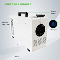 Nouveau prix d'usine, chargeur de véhicule électrique portable léger pour usage résidentiel, CCS2 7KW/15KW IP54, contrôle par application, garantie de 2 ans