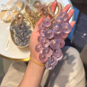 <span class=keywords><strong>Savon</strong></span> Solide Fait Main à la Raisin Cristallisé avec Huile Essentielle Parfum Durable Parfum de Fruits Emballage Coffret Cadeau - Product Image 1