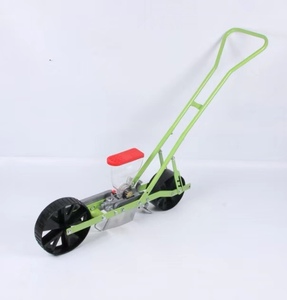 Tay đẩy 2 hàng rau cần tây rau bina rau mùi hành lá hạt giống trồng hạt giống nhỏ khoan cà rốt seeder máy - Product Image 3