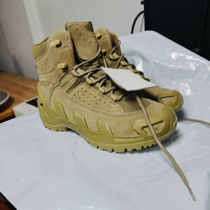 TSB07 Stock mode forêt <span class=keywords><strong>randonnée</strong></span> Camping Sports de plein air cuir de vache daim gardes de sécurité bottes tactiques sécurité hommes bottes - Product Image 3