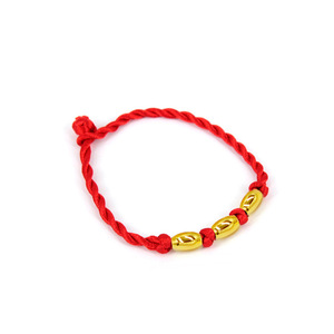 18K Gold Plated Copper Seed Beads Oval Spacer Beads For DIY Bracelet Jewelry Findings - Product Image 4