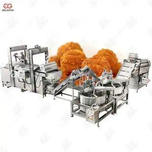 Gelgoog-línea de producción automática de cebolla frita, freidora Industrial de cebolla