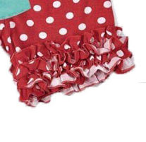 Conjunto de Verano para Niña, Blusa con Mangas con Volantes y Estampado de Langosta, Pantalones Cortos con Volantes y Puntos, Conjuntos de Alta Calidad - Product Image 5