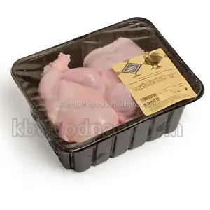 Ganze frische huhn verpackung maschine KARTE geändert atmosphäre verpackung maschine tray sealer tasse sealer