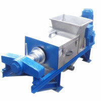 Nieuwe Dubbele Schroef Groenten Fruitpers Juicer Dubbele Schroef Voedselontwateringsmachines