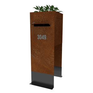 Decoration for Mailbox Outdoor Metal <b>Modern</b> Mailbox for Home <b>Post</b> Office <b>Box</b> - Product Image 3