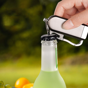Encendedor Metálico Multifuncional con Destapador de Botellas, Recargable con Butano, Fácil de Transportar, Logotipo Personalizado, Venta al Por Mayor - Product Image 4