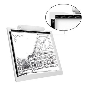 Dimmable <span class=keywords><strong>Table</strong></span> Apprentissage Trace Pas Cher Ultra Mince Chargeur <span class=keywords><strong>De</strong></span> Batterie Copie Rechargeable Conseil Led Traçage Lumière Pad - Product Image 6