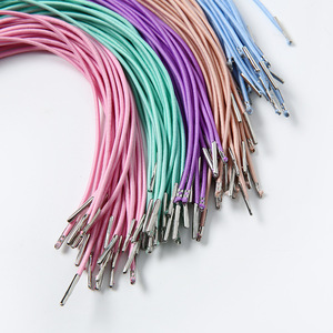 Chất lượng cao 1.5mm Vòng Polyester dây thép gai Bungee dây với hai lời khuyên đàn hồi Bện kim loại - Product Image 2