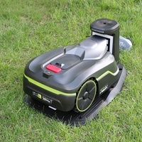 Tondeuse robotisée RTK d'entrée de gamme, zone de travail de 1500 m², capacité de montée sur pente de 35 %, hauteur de coupe de 30 à 60 mm, pour usage domestique