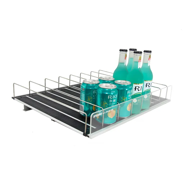 Convenience Store Display Rack Schwerkraft-Rollen regal für Gefrier regal