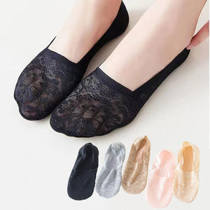 Vente chaude Chaussettes Femmes No Show Antidérapant Caché Invisible pour Appartements <span class=keywords><strong>Bateau</strong></span> Été - Product Image 1