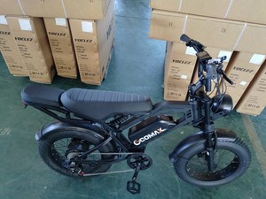 Mini Bicicleta Eléctrica Híbrida de Montaña con Motor Central, Llantas Gruesas de 20 Pulgadas, Acero al Carbono, 6 Velocidades, Batería de Litio, Todoterreno, para Adultos - Product Image 2