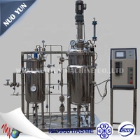 Petit bioréacteur de laboratoire avec système de contrôle avancé, cuve à pression optimale automatique pour les processus de fermentation