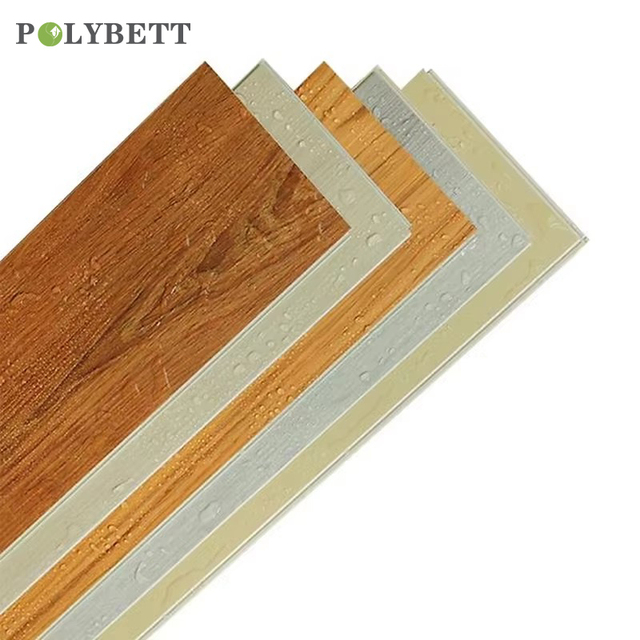 Luxury Vinyl Suelo Spc Commercial Click Flooring 4mm by Chinese Factory