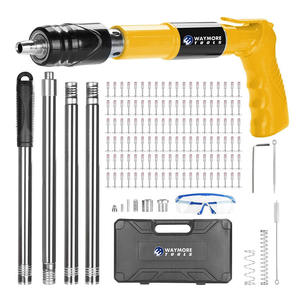 Pistola de clavos <span class=keywords><strong>para</strong></span> concreto con mango giratorio, varilla de extensión de 5 velocidades <span class=keywords><strong>para</strong></span> uso doméstico, remachadora manual de acero de grado industrial - Product Image 4