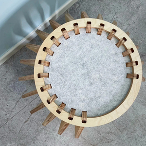 Casa para Mascotas de Madera Universal para las Cuatro Estaciones, Estilo Moderno, con Cierre de Botones, para Gatos y Perros, para la Sala de Estar - Product Image 4