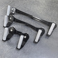 Poignées d'exercice réglables Mag Grip Pull Back Press Down Lat Bar Rotation Triceps Machine pour fixation de câble de gymnastique