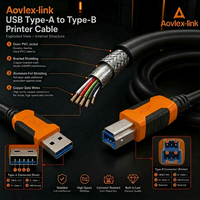 Câble de rallonge USB 3.0 Type A mâle vers Type B mâle Câble de rallonge actif USB 3.0