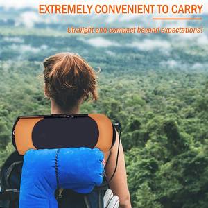 ถุงนอน Woqi Mummy 600 Fill Power Duck Down ผ้าไนลอนระบายอากาศได้ดี สำหรับผู้ใหญ่ ใช้สำหรับตั้งแคมป์และแบกเป้กลางแจ้ง สีช็อกโกแลตและสีน้ำเงินรอยัล - Product Image 5