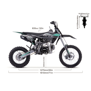 Motocicleta Todoterreno TURRUT X4 <span class=keywords><strong>X150</strong></span> con Motor de 150cc, Motocross de 4 Tiempos, Motocicleta de Cross de 150cc - Product Image 4