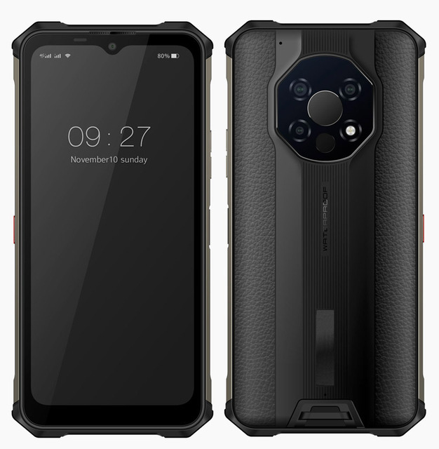 Cheapest Factory 6.52 Inch 8GB+128GB 5G Rugged Smartphone IP68/IP69K MIL-STD-810G 6.52" HD+ 48MP Camera 5000mAh NFC Thermometer